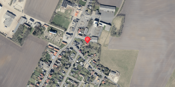 Oversvømmelsesrisiko fra vandløb på Skolegade 60A, 6830 Nørre Nebel
