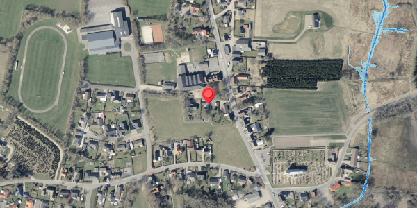 Oversvømmelsesrisiko fra vandløb på Storegade 57, . , 6855 Outrup