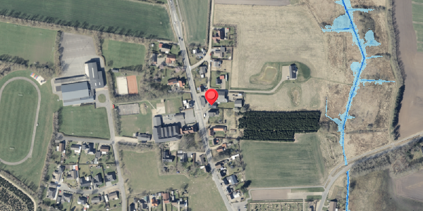 Oversvømmelsesrisiko fra vandløb på Storegade 78A, . , 6855 Outrup