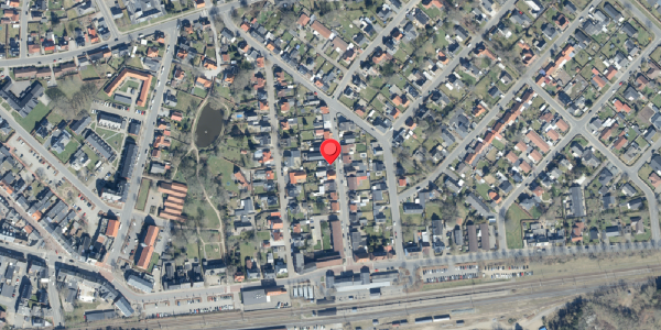 Oversvømmelsesrisiko fra vandløb på Elmegade 9, 6740 Bramming
