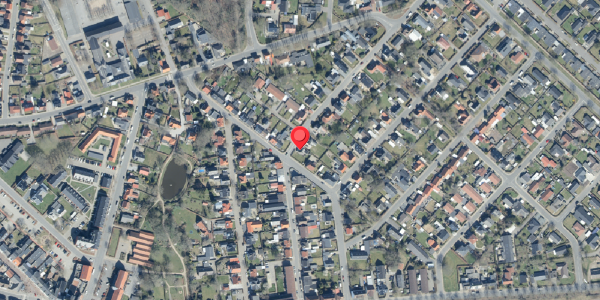 Oversvømmelsesrisiko fra vandløb på Elmegade 28, 6740 Bramming
