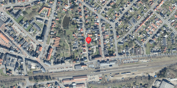 Oversvømmelsesrisiko fra vandløb på Fengers Alle 8, . , 6740 Bramming