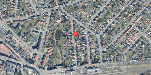 Oversvømmelsesrisiko fra vandløb på Fengers Alle 16, . , 6740 Bramming