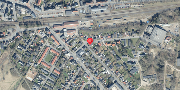 Oversvømmelsesrisiko fra vandløb på Hellesvej 8, 6740 Bramming