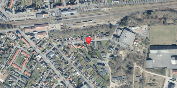 Oversvømmelsesrisiko fra vandløb på Hellesvej 16, 6740 Bramming