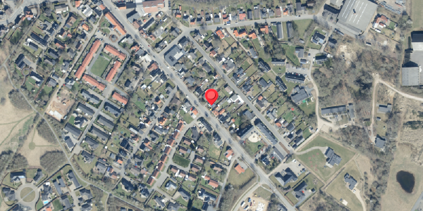 Oversvømmelsesrisiko fra vandløb på Ribevej 23, 6740 Bramming