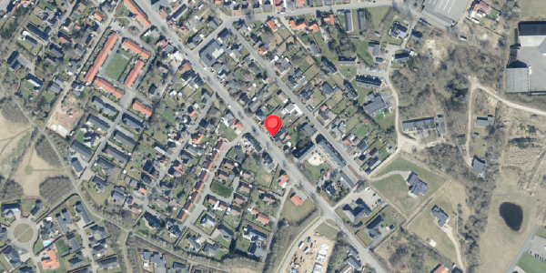 Oversvømmelsesrisiko fra vandløb på Ribevej 27, 6740 Bramming