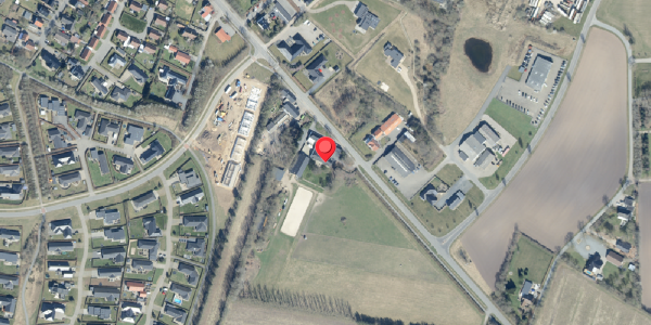 Oversvømmelsesrisiko fra vandløb på Ribevej 40, 6740 Bramming