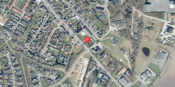 Oversvømmelsesrisiko fra vandløb på Ribevej 43, 6740 Bramming