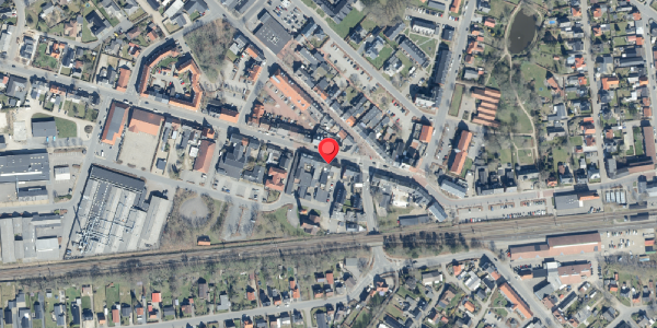 Oversvømmelsesrisiko fra vandløb på Storegade 21, 6740 Bramming