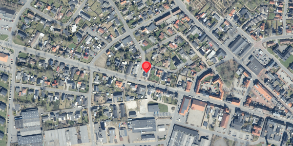 Oversvømmelsesrisiko fra vandløb på Storegade 68, 6740 Bramming