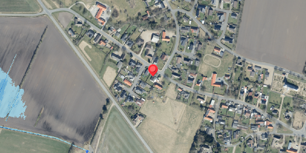 Oversvømmelsesrisiko fra vandløb på Sviegade 27, . , 6740 Bramming