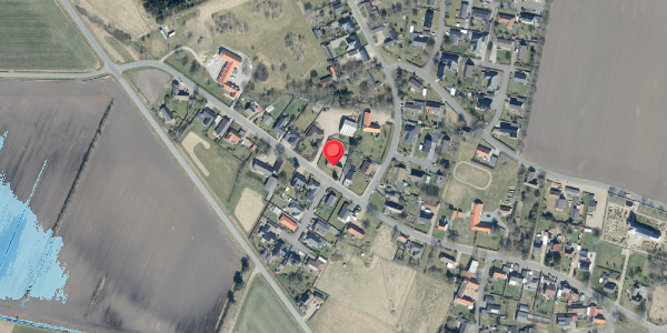 Oversvømmelsesrisiko fra vandløb på Sviegade 30, . , 6740 Bramming