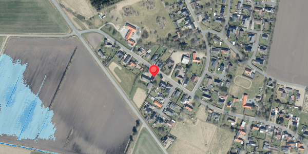 Oversvømmelsesrisiko fra vandløb på Sviegade 35, 6740 Bramming