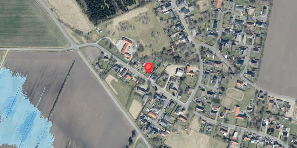 Oversvømmelsesrisiko fra vandløb på Sviegade 36, . , 6740 Bramming