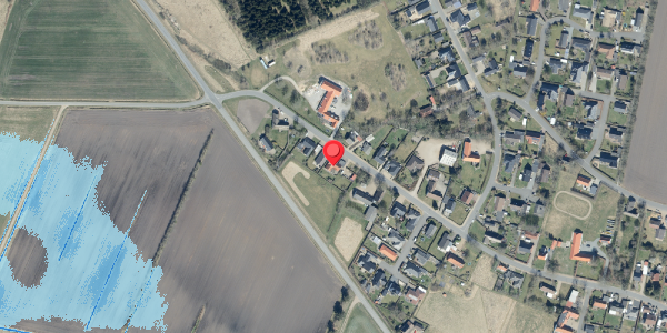 Oversvømmelsesrisiko fra vandløb på Sviegade 39, 6740 Bramming