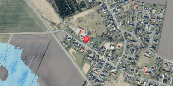 Oversvømmelsesrisiko fra vandløb på Sviegade 40, 6740 Bramming