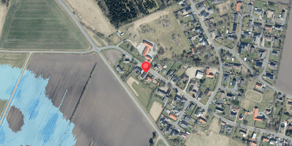 Oversvømmelsesrisiko fra vandløb på Sviegade 41, . , 6740 Bramming