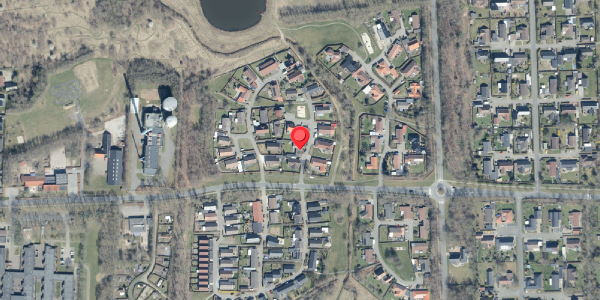 Oversvømmelsesrisiko fra vandløb på Teglvej 3, . , 6740 Bramming