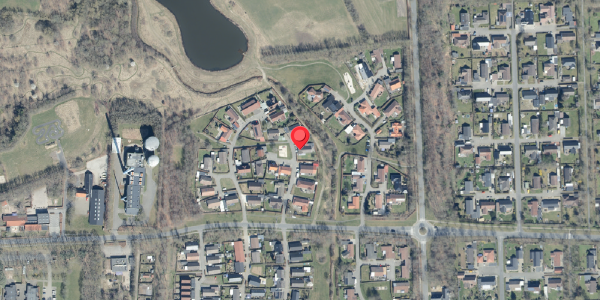 Oversvømmelsesrisiko fra vandløb på Teglvej 8, . , 6740 Bramming