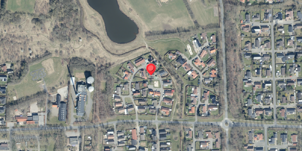 Oversvømmelsesrisiko fra vandløb på Teglvej 13, . , 6740 Bramming