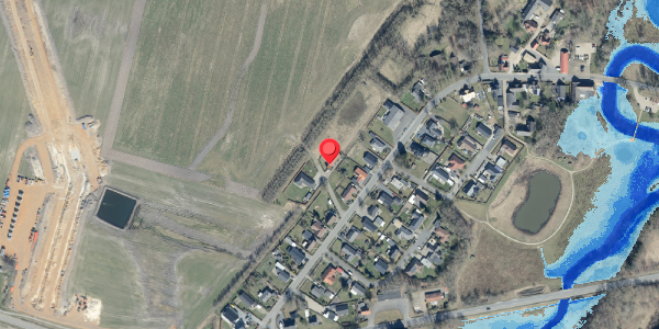Oversvømmelsesrisiko fra vandløb på Vesterled 4A, . , 6740 Bramming