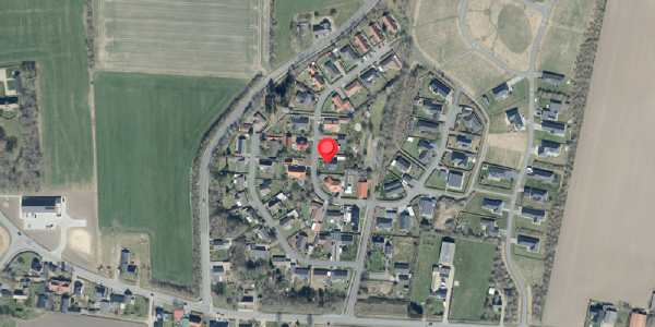 Oversvømmelsesrisiko fra vandløb på Østertoften 77, 6740 Bramming
