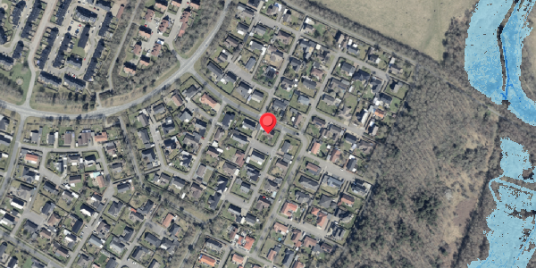 Oversvømmelsesrisiko fra vandløb på Marsvænget 41, 6710 Esbjerg V