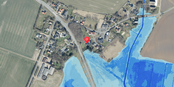 Oversvømmelsesrisiko fra vandløb på Mejerivej 1, 6740 Bramming