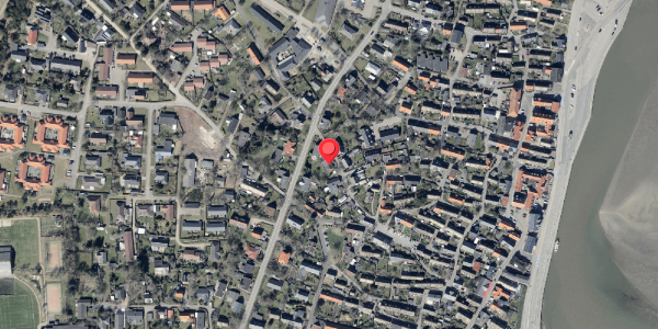 Oversvømmelsesrisiko fra vandløb på Vangled 4, 6720 Fanø