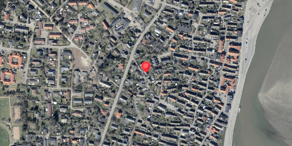 Oversvømmelsesrisiko fra vandløb på Vangled 7, . , 6720 Fanø