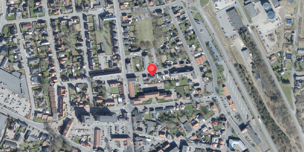 Oversvømmelsesrisiko fra vandløb på Nygade 13, . , 7200 Grindsted