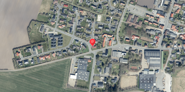 Oversvømmelsesrisiko fra vandløb på Vænget 2, 6818 Årre