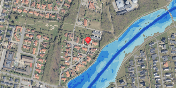Oversvømmelsesrisiko fra vandløb på Engparken 22, . , 6760 Ribe