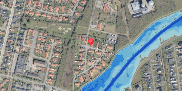 Oversvømmelsesrisiko fra vandløb på Engparken 26, . , 6760 Ribe