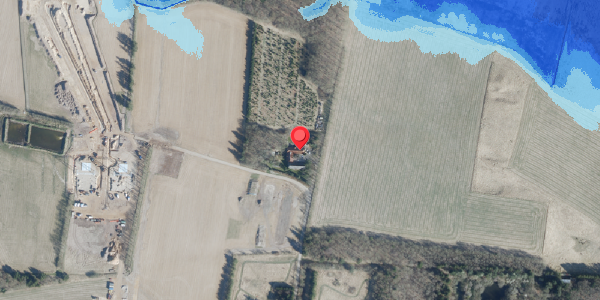 Oversvømmelsesrisiko fra vandløb på Haderslevvej 121, 6760 Ribe