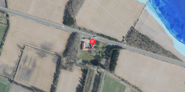 Oversvømmelsesrisiko fra vandløb på Haderslevvej 130, 6760 Ribe