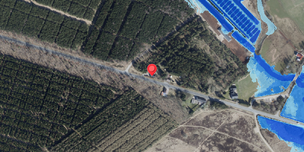 Oversvømmelsesrisiko fra vandløb på Haderslevvej 195, . , 6760 Ribe