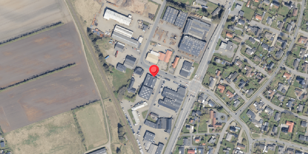 Oversvømmelsesrisiko fra vandløb på Industrivej 5A, 6760 Ribe