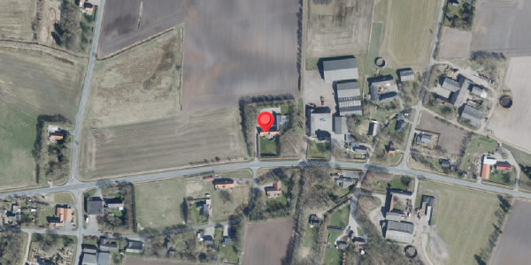 Oversvømmelsesrisiko fra vandløb på Obbekjærvej 129, 6760 Ribe