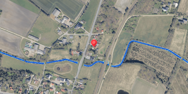 Oversvømmelsesrisiko fra vandløb på Ribevej 5, 6760 Ribe