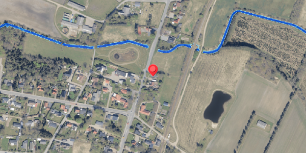 Oversvømmelsesrisiko fra vandløb på Ribevej 11, 6760 Ribe