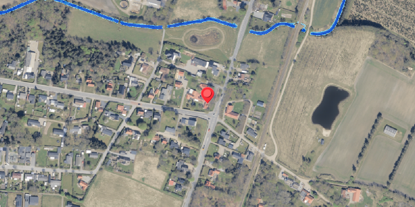 Oversvømmelsesrisiko fra vandløb på Ribevej 16C, . , 6760 Ribe