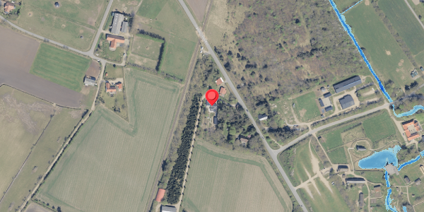 Oversvømmelsesrisiko fra vandløb på Roagervej 216, . , 6760 Ribe