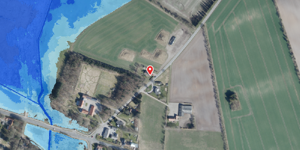Oversvømmelsesrisiko fra vandløb på Varmingvej 7, 6760 Ribe