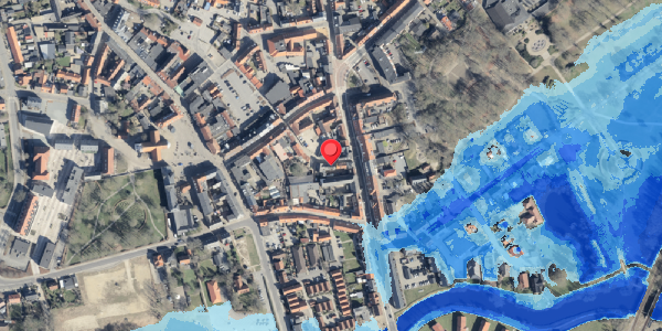 Oversvømmelsesrisiko fra vandløb på Fiskergade 1A, 6800 Varde