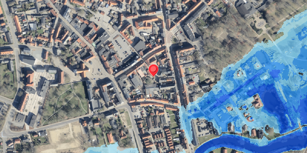 Oversvømmelsesrisiko fra vandløb på Fiskergade 5, . , 6800 Varde