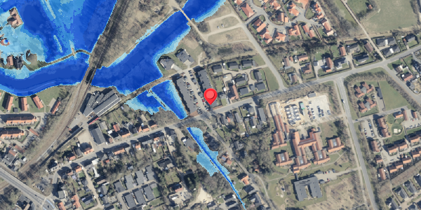 Oversvømmelsesrisiko fra vandløb på Åhaven 4, 6800 Varde
