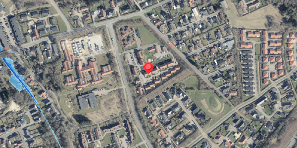 Oversvømmelsesrisiko fra vandløb på Humlehaven 21, 6800 Varde