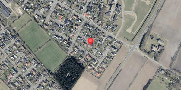 Oversvømmelsesrisiko fra vandløb på Irisvej 9, 6800 Varde